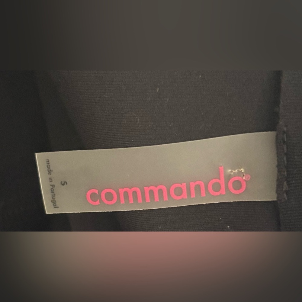 COMMANDO neoprene ceo blazer in black Size Small. - Picture 3 of 4